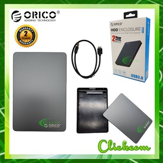 ORICO MD25U3  2.5"External Harddrive Enclosure Grey #กล่องอ่านHDDขนาด2.5นิ้ว USB3.0 สีเทา