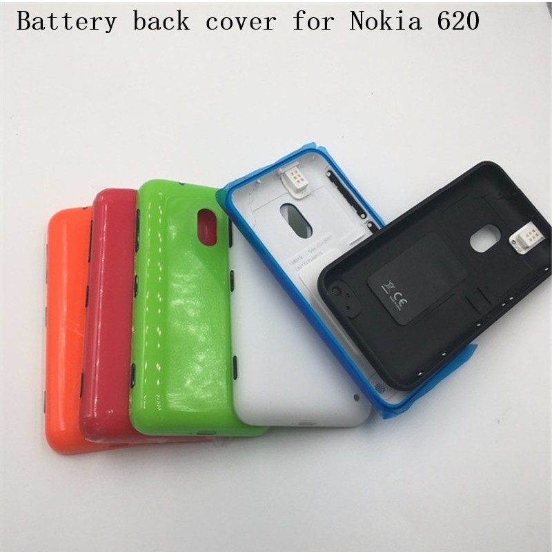 เคสฝาหลังสําหรับ Nokia Lumia 620 N620 + ปุ ่ ม | Shopee Thailand