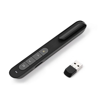 2.4GHz Wireless Presenter USB Remote Control Presentation Mouse Pointer New(อันเล็ก301)