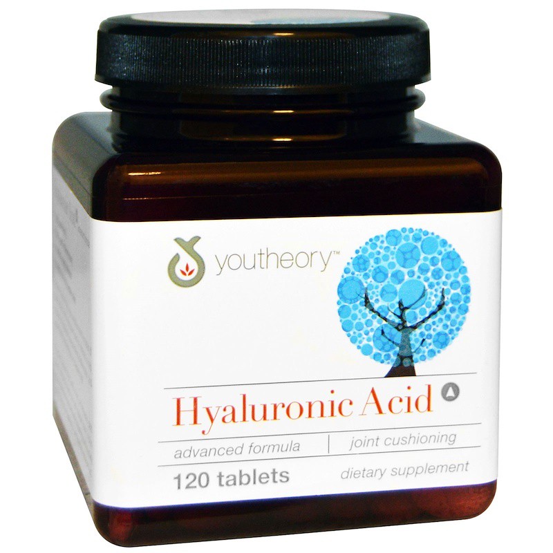 Youtheory, Hyaluronic Acid Advanced Formula, 120 Tablets Shopee Thailand