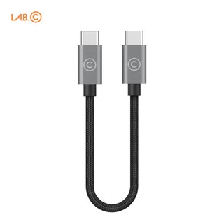 LAB.C สาย USB C to C  Cable 3.0 ยาว 15cm / 1m. : Space Grey