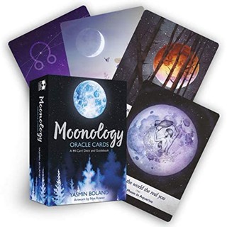 [ไพ่แท้]​ Moonology Oracle Cards Yasmin Boland ไพ่ออราเคิล ไพ่ยิปซี ไพ่ทาโร่ ทาโรต์ moon manifestation tarot card