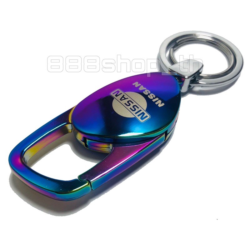พวงกุญแจรถ-nissan-พวงกุญแจรถยนต์-นิสสัน-สีรุ้ง