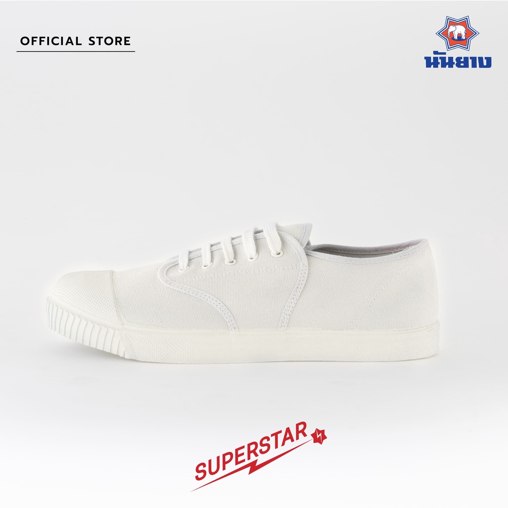 ภาพหน้าปกสินค้าNanyang รองเท้าผ้าใบ รุ่น Superstar สีขาว (White) จากร้าน nanyang_official_shop บน Shopee