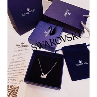 สร้อยคอ Swarovski หงส์ พร้อมกล่อง