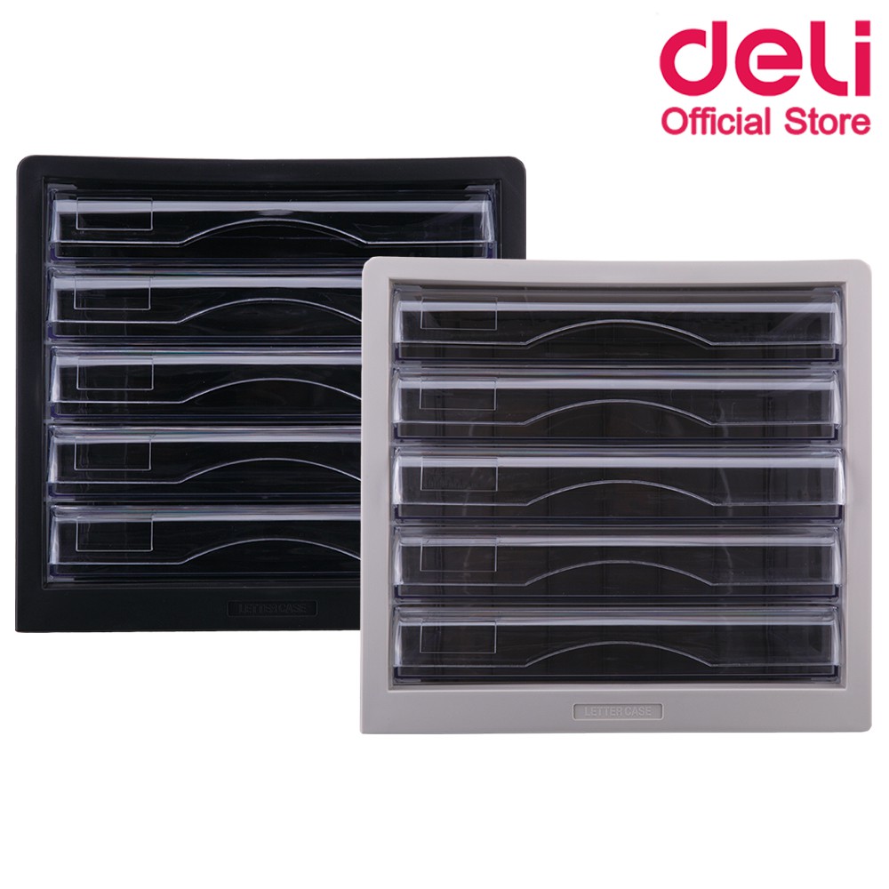 deli-9775-file-cabinet-ตู้เอกสาร-แบบ-5-ชั้น-a4-สีดำ-อุปกรณ์สำนักงาน-ตู้เก็บเอกสาร-ชั้นเก็บเอกสาร-อุปกรณ์จัดเก็บเอกสาร