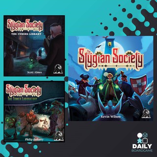 [Combo Set] - The Stygian Society + The Tower Laboratory + The Cursed Library