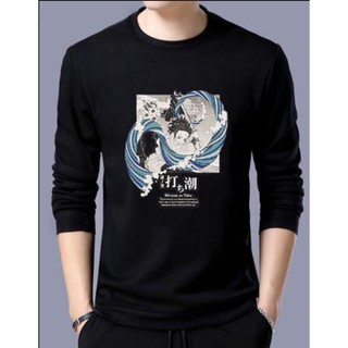 Uniqlo เสื้อยืด แขนยาว พิมพ์ลายมังงะ (UT) สําหรับผู้ชาย (Demon Slayer Series) 88