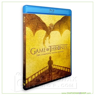 มหาศึกชิงบัลลังก์ ปี 5 บลูเรย์ ซีรีส์ (4 แผ่น) / Game of Thrones: The Complete 5th Season Blu-ray Series