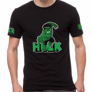 เสื้อยืดแฟชั่น - เหลือเชื่อHulkซูเปอร์ฮีโร่เวนเจอร์โกรธทุบบรูซแบนเนอร์เสื้อยืดHULK-0003