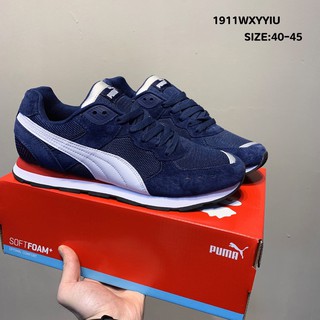 PUMA Vista Puma Pig eight stitching retro breathable casual sports cushioning running shoes