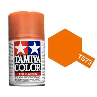 Tamiya Spray Color สีสเปร์ยทามิย่า TS-73 CLEAR ORAGNE 100ML