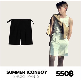 ภาพหน้าปกสินค้าTHEBOY-SUMMER ICONBOY กางเกงสแลคขาสั้น ที่เกี่ยวข้อง
