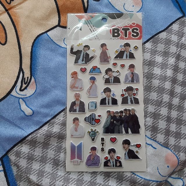 พร้อมส่ง-bts-stickers-สติ๊กเกอร์บังทัน