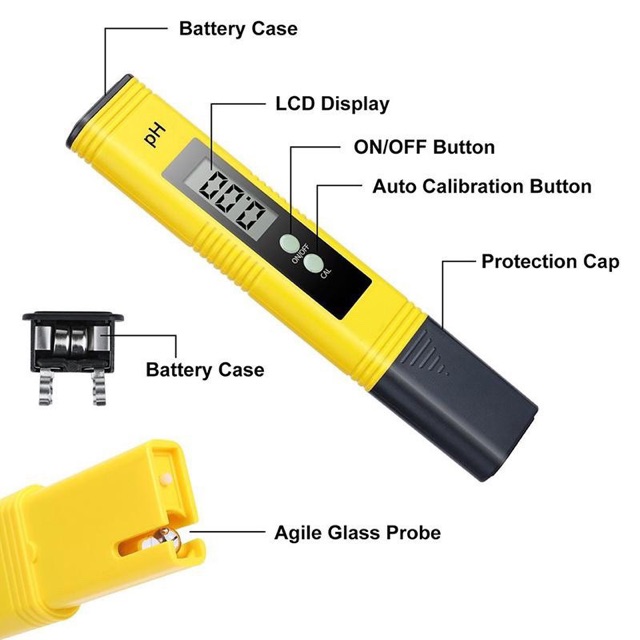 ภาพสินค้าลดพิเศษ เครื่องวัดค่าPH เครื่องมือวัดคุณภาพน้ำ PH Meter จากร้าน scorpion7 บน Shopee ภาพที่ 1