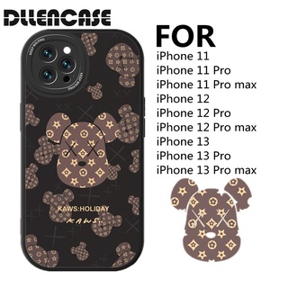 Dllencase เคสโทรศัพท์มือถือหนัง ซิลิโคนนิ่ม กันกระแทก สําหรับ Compatible For iPhone 14 13 Pro Max 11 11 11 Pro 11 Pro Max 12 12 Pro 12 Pro Max 13 13 Pro A264 265