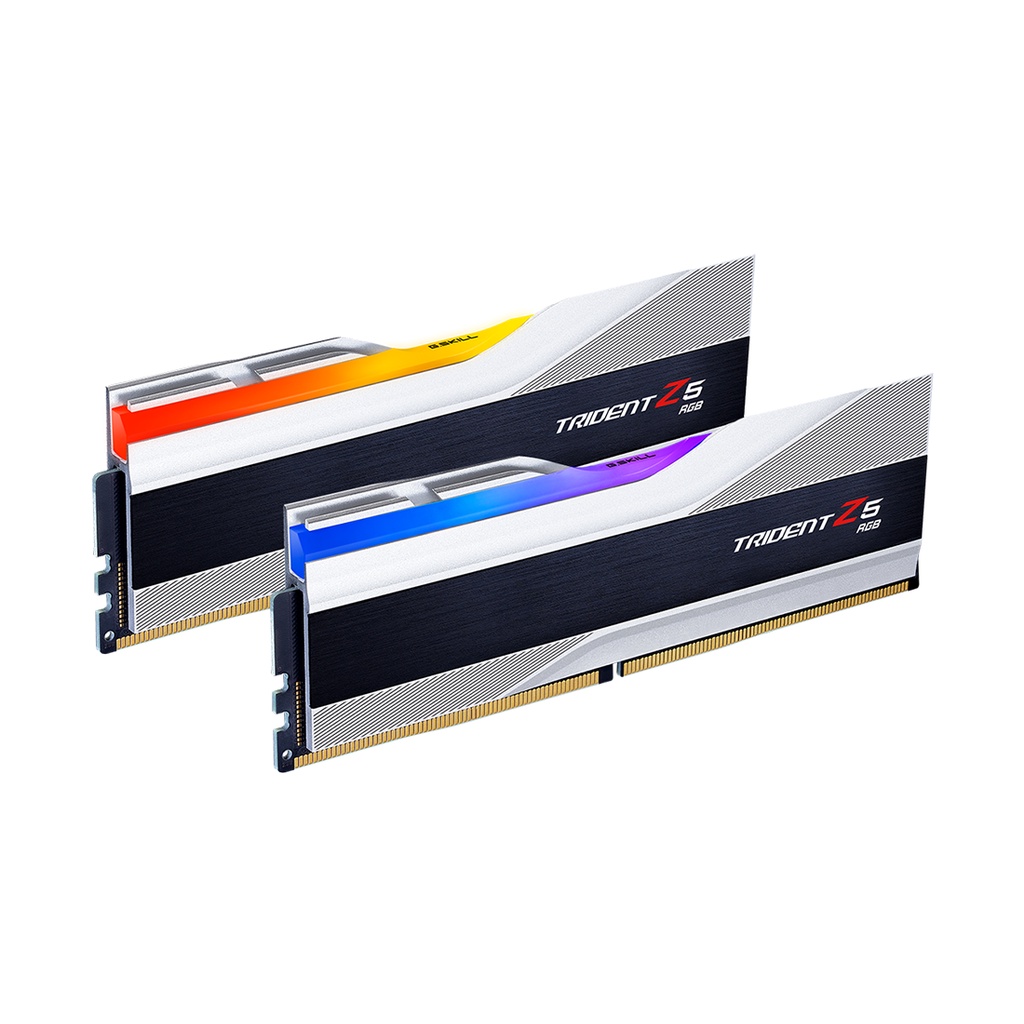RAM G.SKILL Trident Z5 RGB DDR5-5600MHz metallic silver CL36-36-36-76 1 ...
