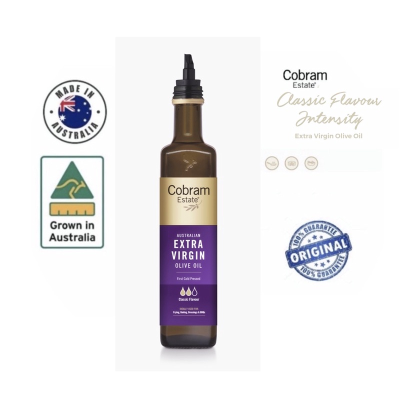 🇦🇺 Harvest 2023 Cobram Estate Australian Extra Virgin Olive Oil 375ml Classic Flavour น้ำมัน