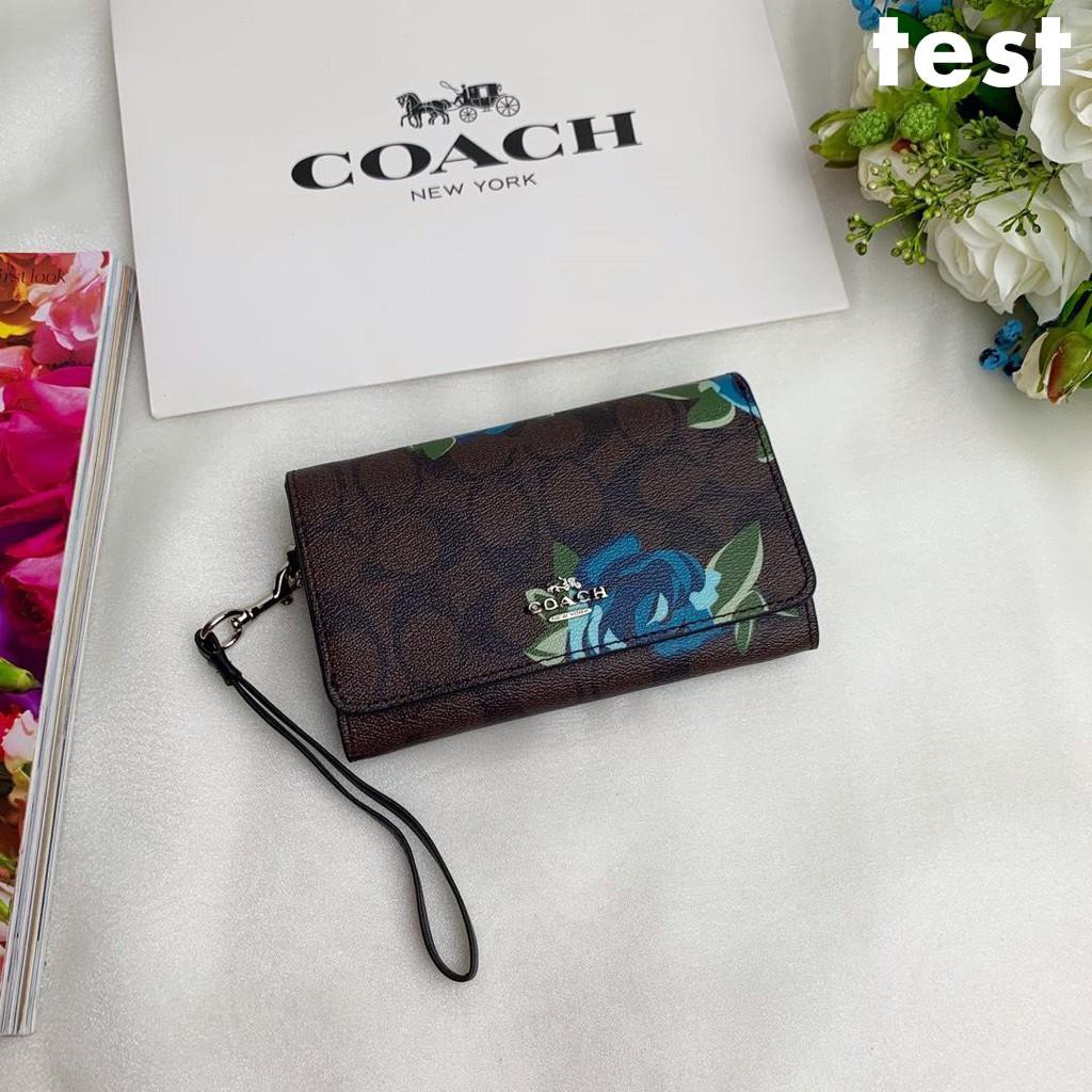 coach-กระเป๋าสตางค์-f39191-กระเป๋าสตางค์-พับเก็บได้-หนังแท้กระเป๋าสตางค์-กระเป๋าสตางค์ผู้หญิง-ของแท้-100