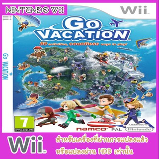 แผ่นเกมส์ wii - Go Vacation