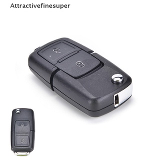 &lt;AFS&gt; 2 Button Folding Remote Key Shell Fob For VW VOLKSWAGEN MK4 GOLF Without Blade .