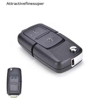 สินค้า <AFS> 2 Button Folding Remote Key Shell Fob For VW VOLKSWAGEN MK4 GOLF Without Blade .