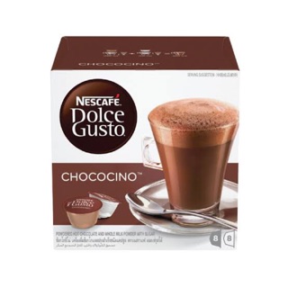 ((🔥พร้อมส่ง)) Nestle Nescafe Dolce Gusto Chococino แคปซูลกาแฟ (จำนวน 1 กล่อง กล่องละ 16 แคปซูล) NestleTH