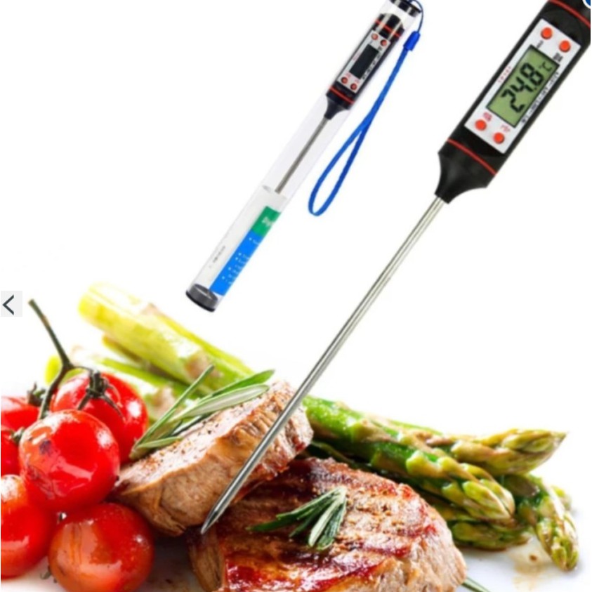 เทอร์โมมิเตอร์ดิจิตอล-เทอร์โมมิเตอร์แบบเสียบ-เครื่องวัดอุณหภูมิ-digital-thermometer