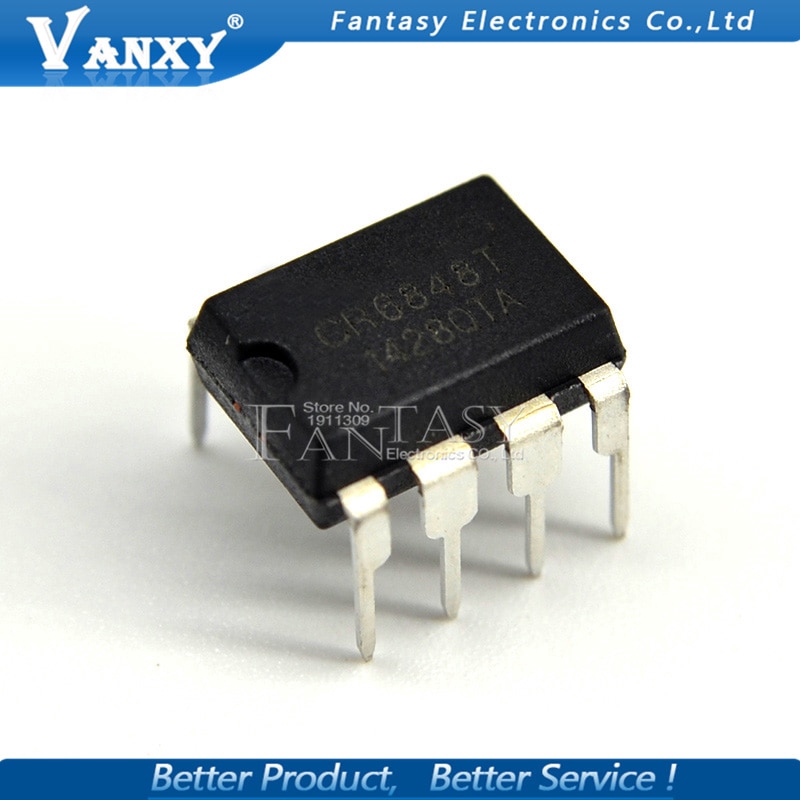 10PCS CR6848T DIP8 CR6848 DIP 6848T DIP8 new and original IC | Shopee ...