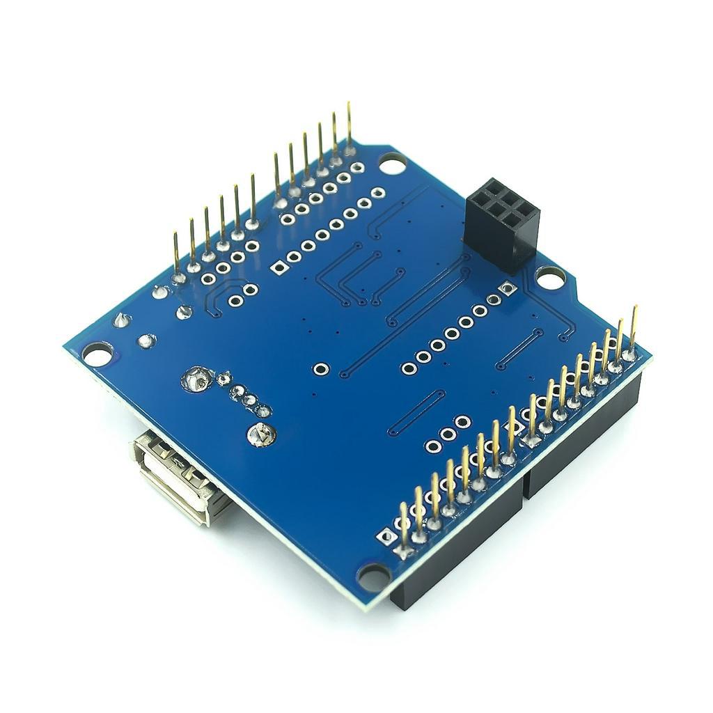 ภาพหน้าปกสินค้าUsb Host Shield 2 . 0 สําหรับบอร์ดโมดูล Arduino Uno Mega Adk เข้ากันได้กับ Android Adk Diy จากร้าน smalltao.th บน Shopee