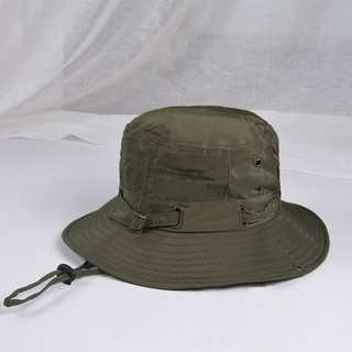 ภาพขนาดย่อของภาพหน้าปกสินค้าหมวกเดินป่า มีสาย หมวกผู้หญิง Bucket Hat จากร้าน hiking.th บน Shopee ภาพที่ 7