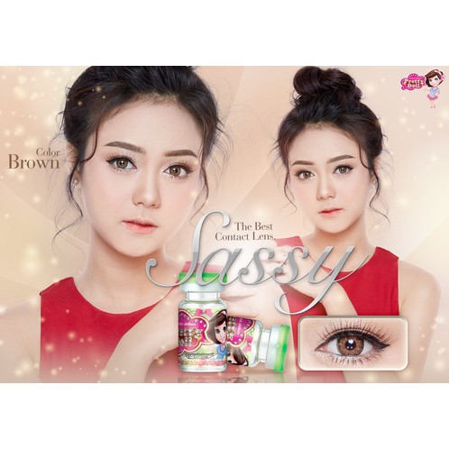 คอนแทคเลนส์-pretty-doll-สี-brown-หลายลาย-มีทั้งสายตาและปกติ-ถูกมาก