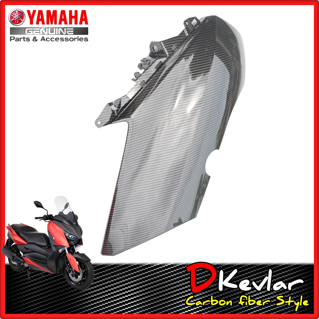 ฝาครอบไฟหน้าซ้าย-ขวา-yamaha-x-max-ลายเคฟล่า-d-kevlar-duke-shop-yamaha-x-max-300-เคฟล่าxmax-cabonxmax-xmaxcabon