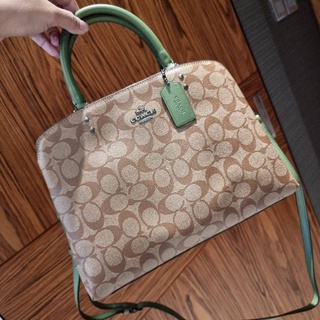 COACH LILLIE CARRYALL IN SIGNATURE CANVAS