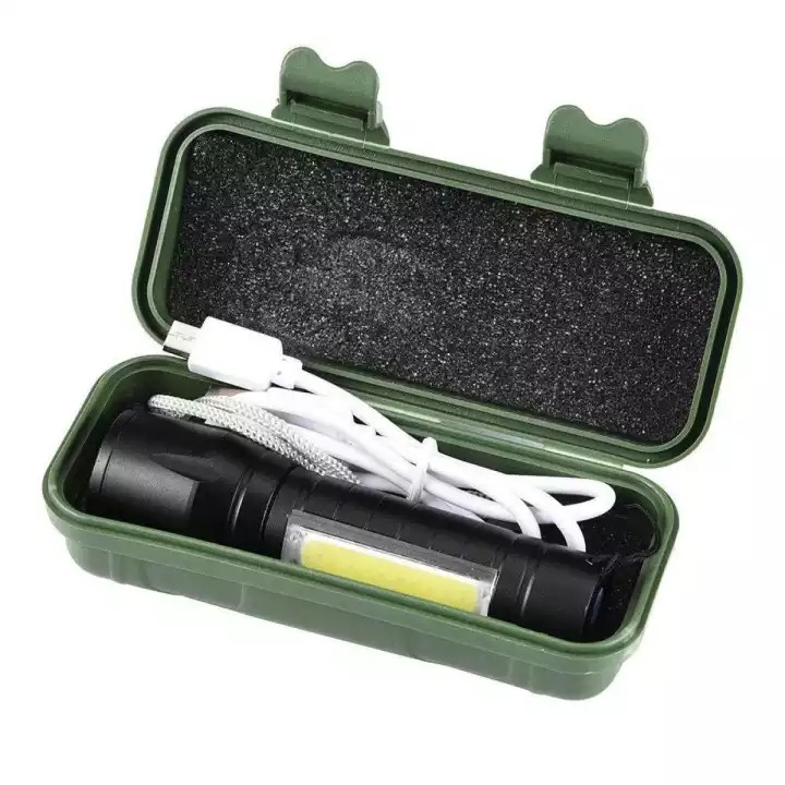 ไฟฉาย ไฟฉายแรงสูง ไฟฉายความสว่างสูง ชาร์จแบตได้ ปรับได้ 3 รูปแบบ LED Flashlight USB Charger รุ่น APL-511 - ไฟฉาย แรงสูง ยี่ห้อไหนดี