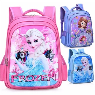 กระเป๋านักเรียนโรงเรียนประถมหญิงน้ำแข็งและหิมะตำนานการ์ตูนกระเป๋าสะพาย 1 - 2 - 4 - 6 เกรดโซเฟียเด็กเจ้าหญิงกระเป๋าเป้สะพ