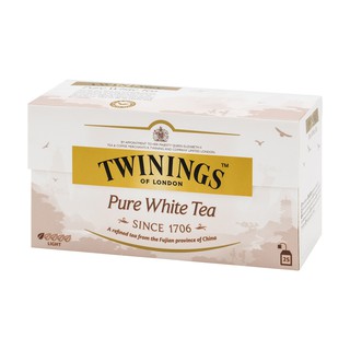 [แยกซอง/ยกกล่อง] ทไวนิงส์เพียว ไวท์ ที Twinings Pure White Tea