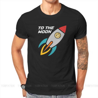 [S-5XL]Dogecoin Classic Bitcoin Cryptocurrency Art T Shirt Classic Gothic Crewneck Tshirt Top Sell MenS Clothes