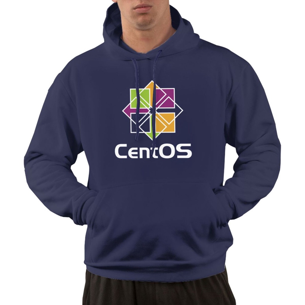 เสื้อกันหนาว มีฮู้ด พลัสไซซ์ ลาย Centos 7 Linux Os แฟชั่นสําหรับผู้ชาย ...