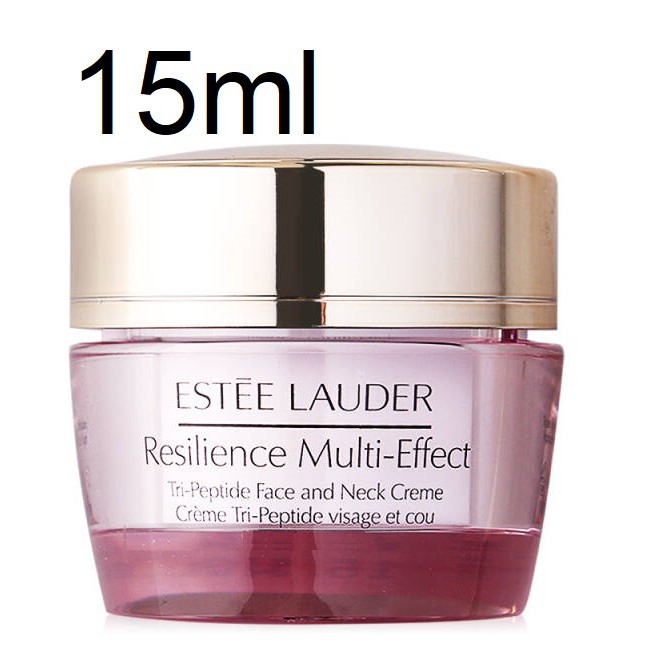 รูปภาพสินค้าแรกของEstee Lauder Resilience Multi-Effect Tri-Peptide Face And Neck Day Creme 15ml (Travel Size)
