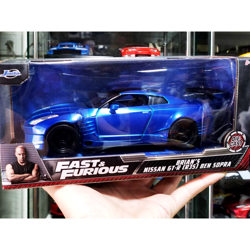 โมเดลรถR35 Jada 1:24 Fast and Furious ฺBrian's model R35 ben sopra 1/24 ...