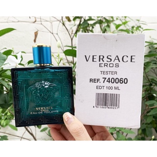 (กล่อง Tester แท้ 100%) Versace Eros EDT 100ml