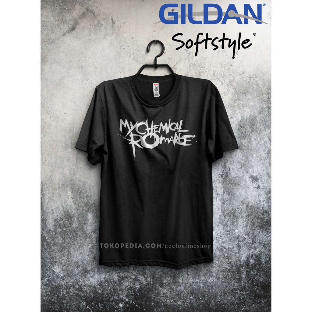 เสื้อยืดผ้าฝ้ายพิมพ์ลายขายดี-gildan-mcr-my-chemical-romance-เสื้อยืดโพลีเฟล็กซ์-mania