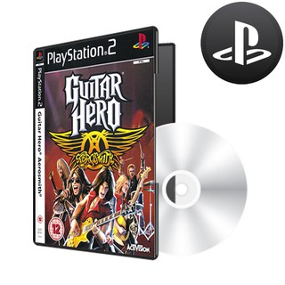 แผ่นเกมส์ PS2 : Guitar Hero Aerosmith (ดนตรี)