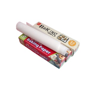 ส่งฟรี กระดาษรองอบขนม wanna มีให้เลือก4ขนาด แผ่นรองอบขนม baking paper parchment paper กระดาษไขรองอบ กระดาษไขอบขนม