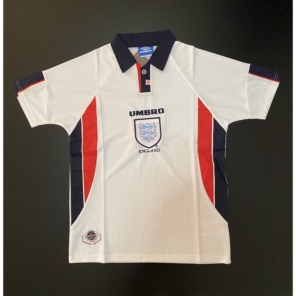 เสื้อทีมชาติ-อังกฤษขาว-ย้อนยุค-1998