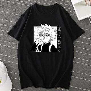 เสื้อยืดผ้าฝ้าย เสื้อยืดแขนสั้นพิมพ์ลายการ์ตูนสไตล์ญี่ปุ่นสําหรับผู้หญิง