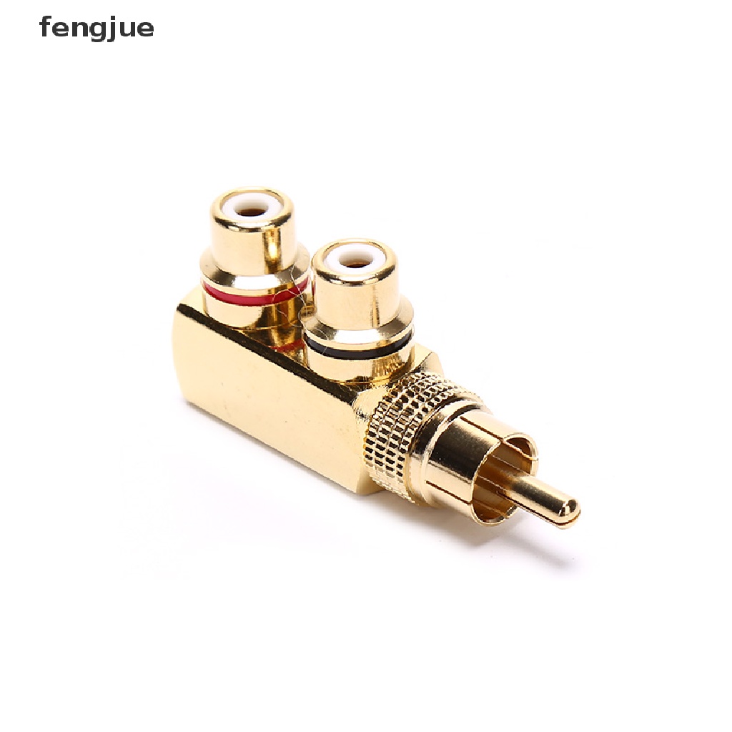 fengjue-gold-plated-av-audio-splitter-plug-rca-adapter-1-male-to-2-female-f-connector-fj