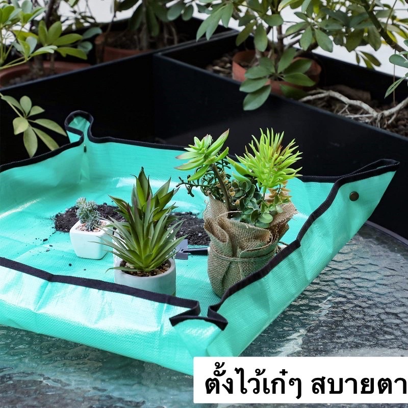 gardening-mat-อุปกรณ์ทำสวน-เสื่อทำสวน-ปลูกต้นไม้-ย้ายกล้าไม้-คือได้หมด-ไม่เลอะบ้านอีกต่อไป