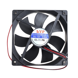 ❤❤ 12cm High Speed Computer DC 12V 2Pin PC Case System Hydraulic Cooling Fan